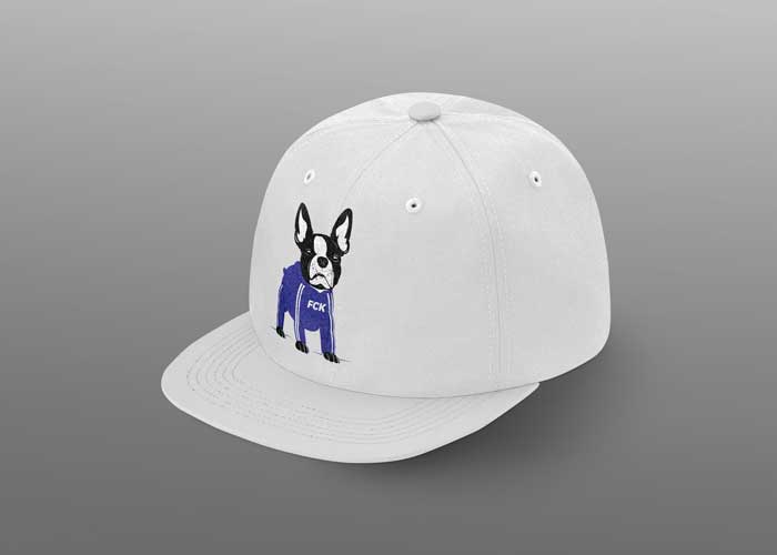 French Coast Kennels branded ball cap hat
