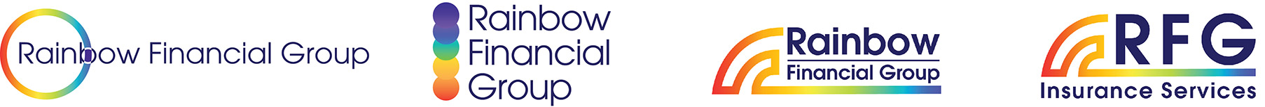 Rainbow Financial Group logo design